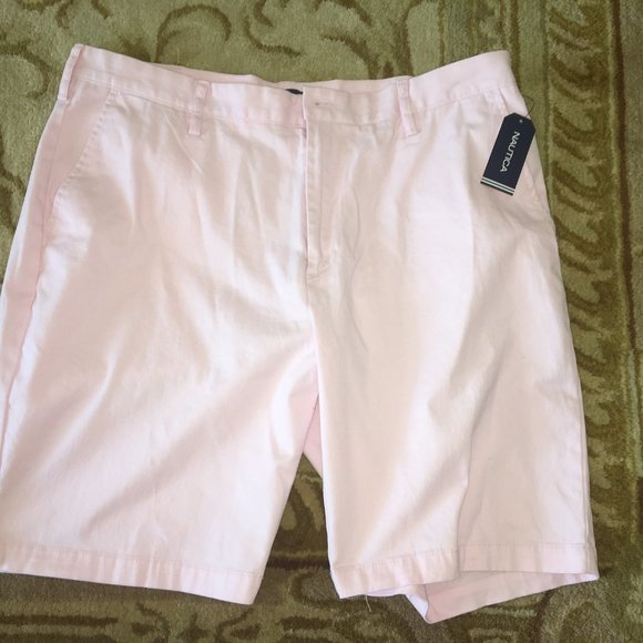NWT - Men's Pink Nautica Shorts - Picture 5 of 9